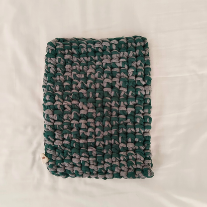 The Studio Sleeve | Emerald Green & Grey