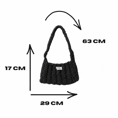 The Studio Loop Shoulder Bag Black