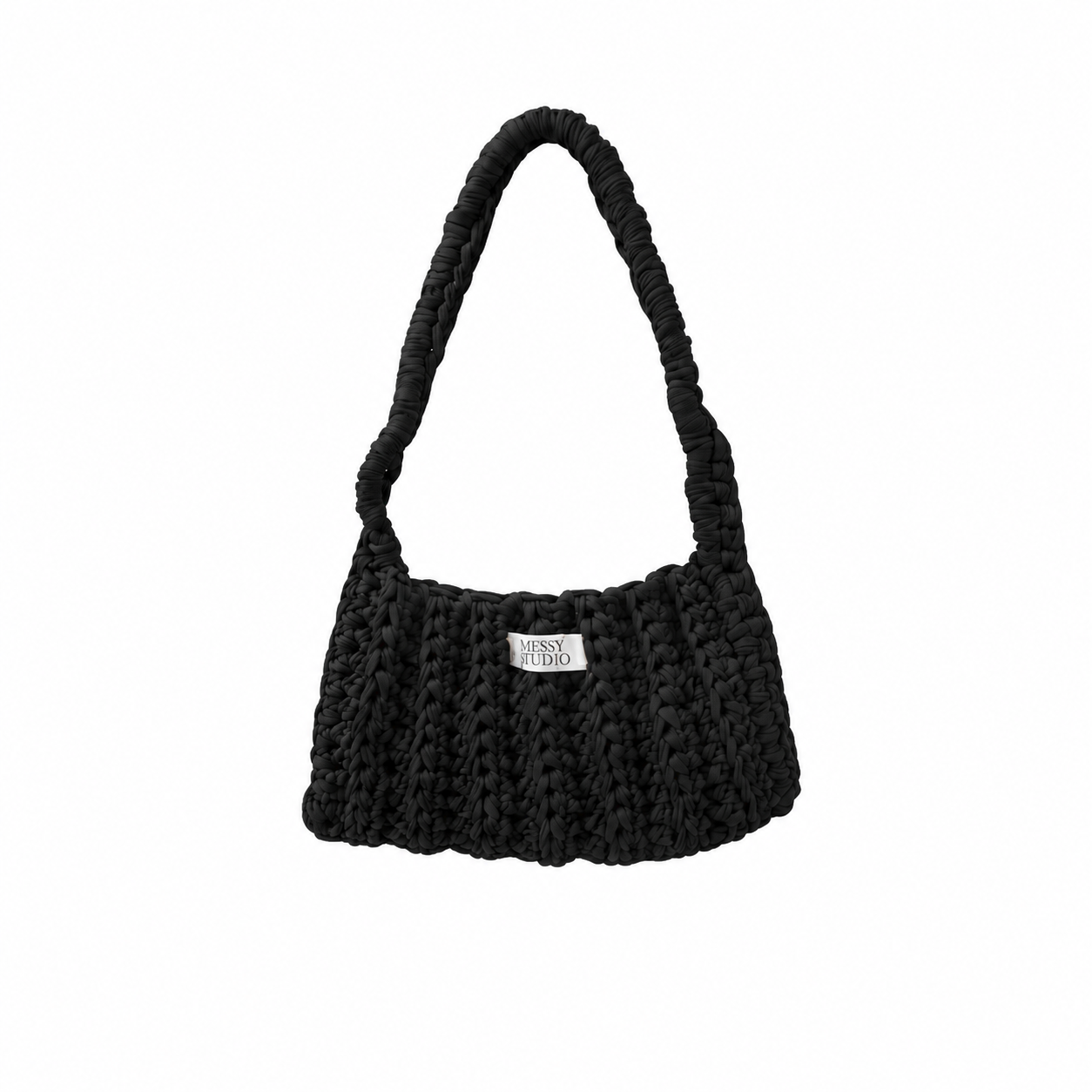 The Studio Loop Shoulder Bag Black