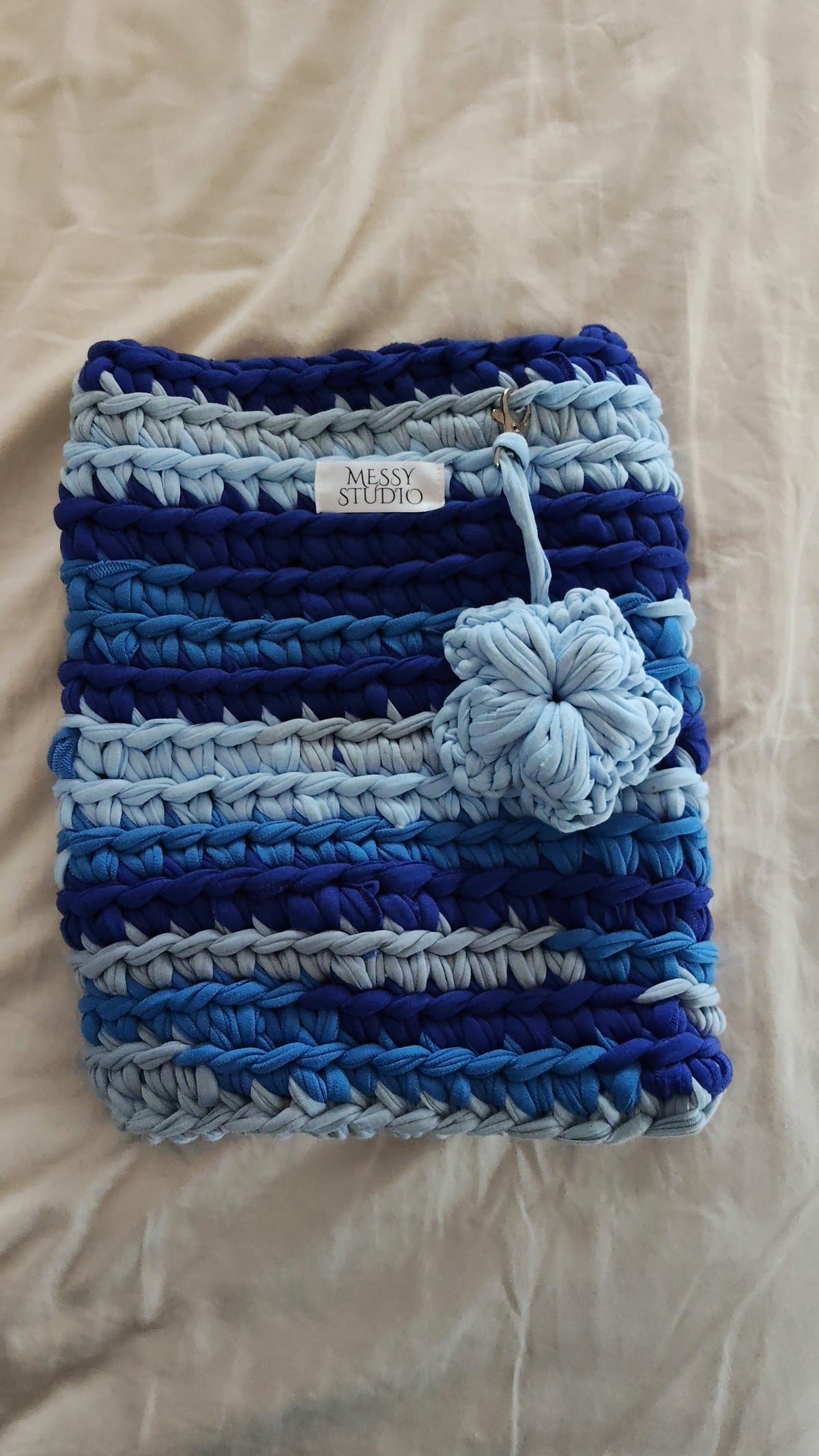 The Studio Sleeve, Blue Colourway