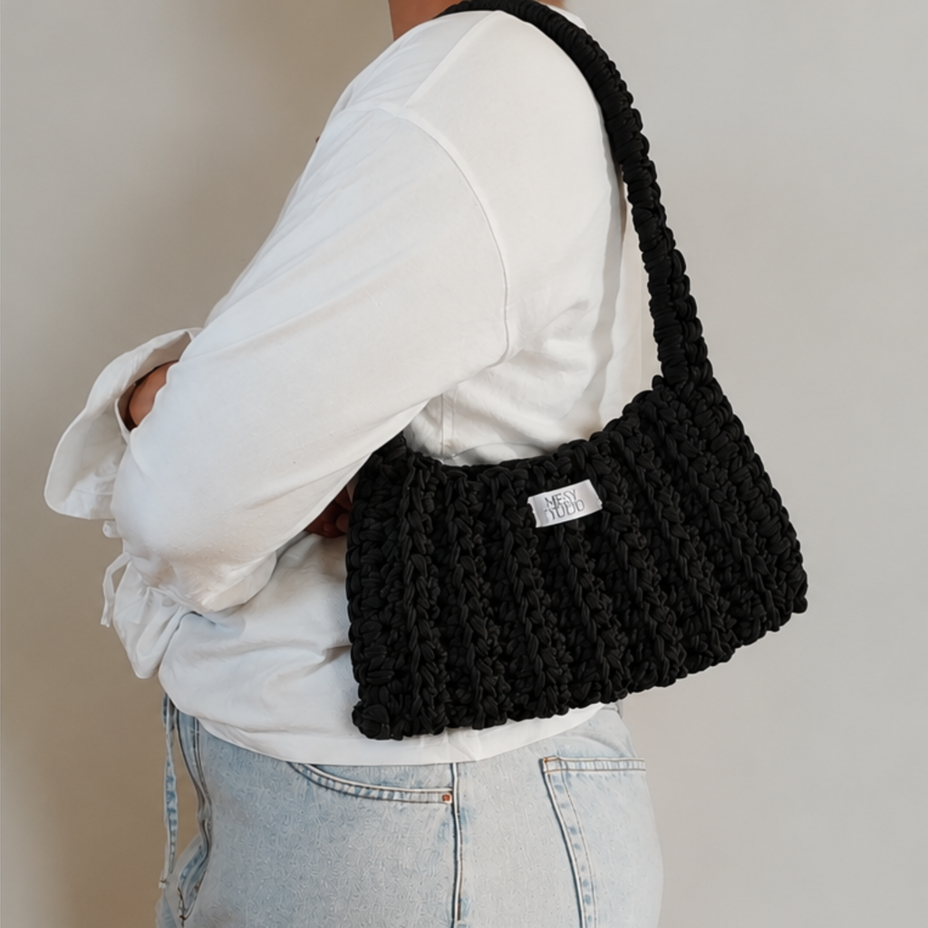 The Studio Loop Shoulder Bag Black